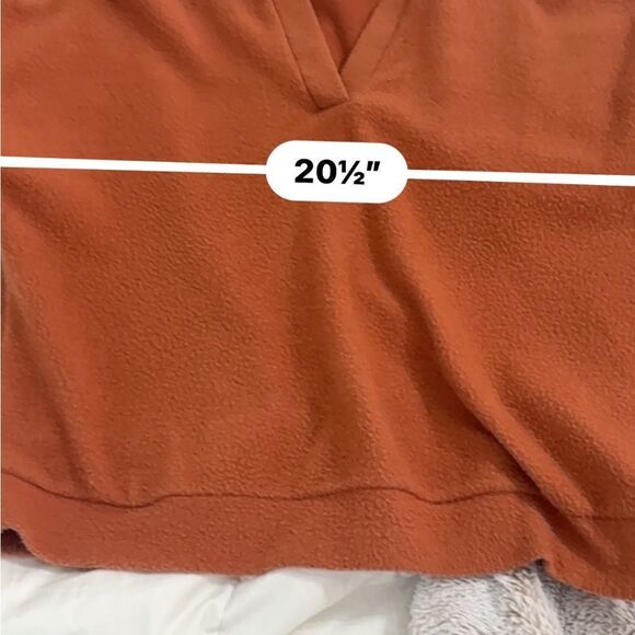 Women's Orange Sweater - Picture 7 of 8